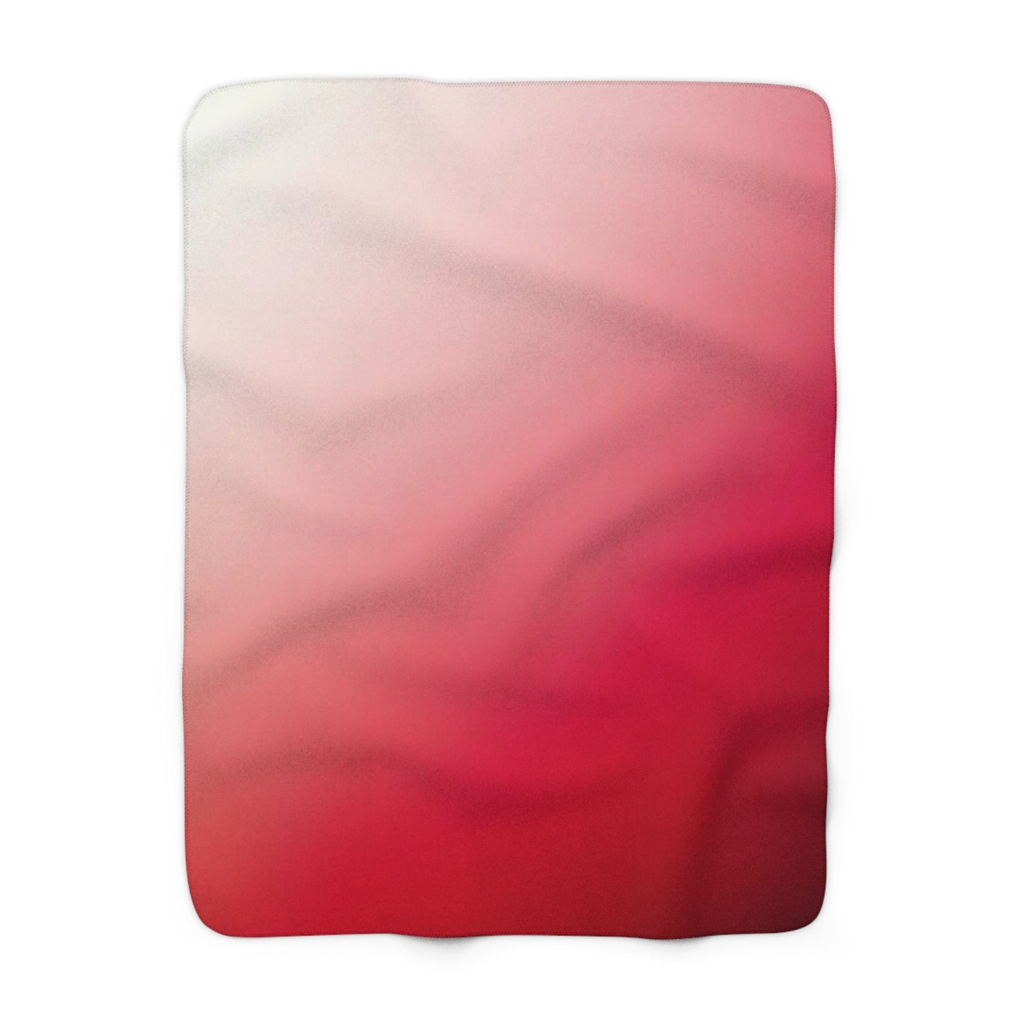 Sherpa Fleece Blanket - Rose Petal